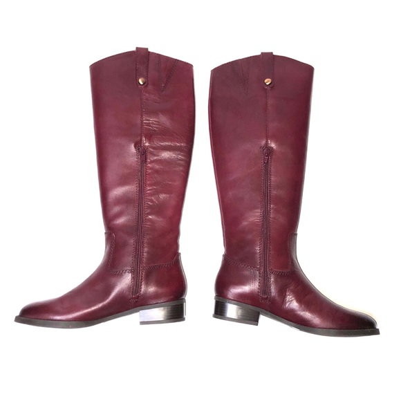 INC LEATHER RIDING BOOTS - Picture 8 of 10